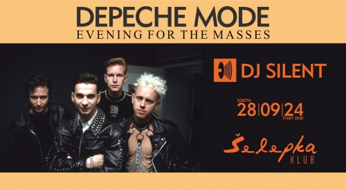 Plakát: Depeche Mode - Evening For The Masses, Brno, 28.09.2024