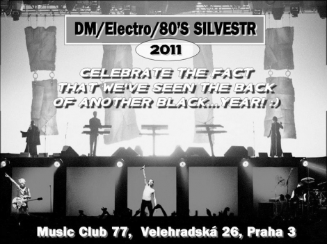 Plakát: Depeche Mode & Electro/80s Silvestr Praha